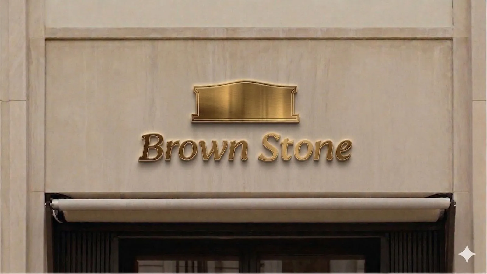 브라운스톤(Brown Stone) BI · Signage 디자인 작업 이미지 8