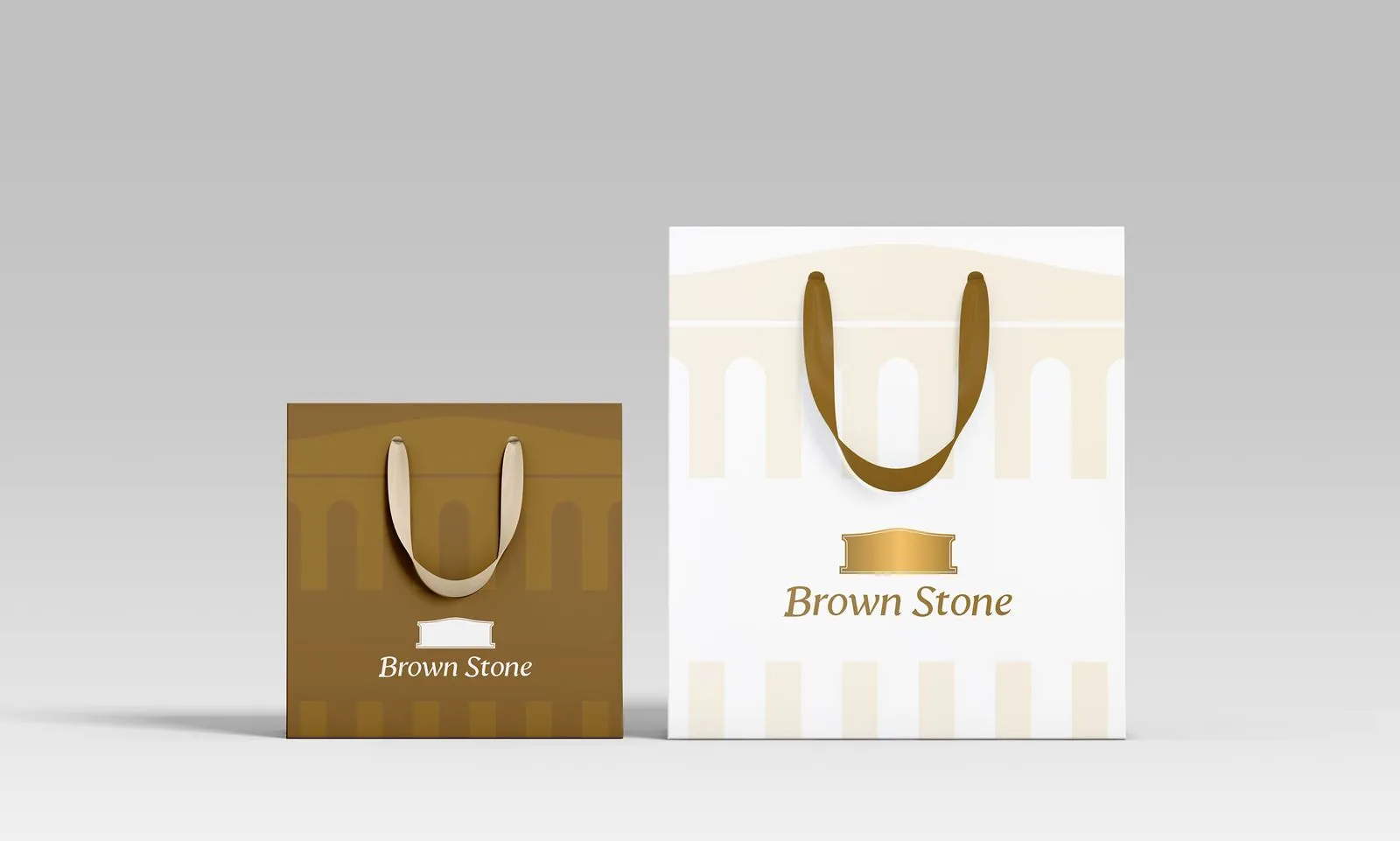 브라운스톤(Brown Stone) BI · Signage 디자인 작업 이미지 9