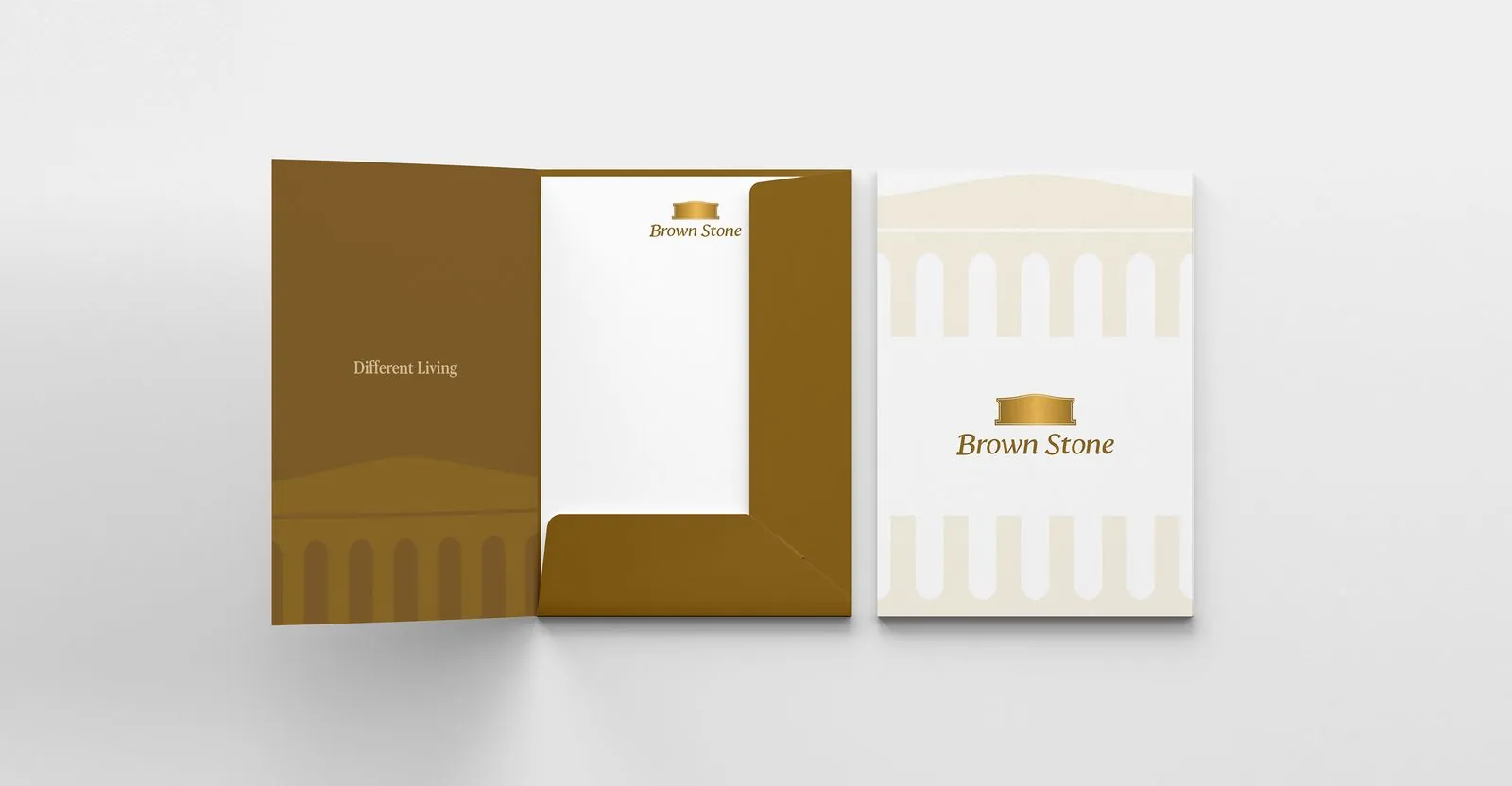 브라운스톤(Brown Stone) BI · Signage 디자인 작업 이미지 10
