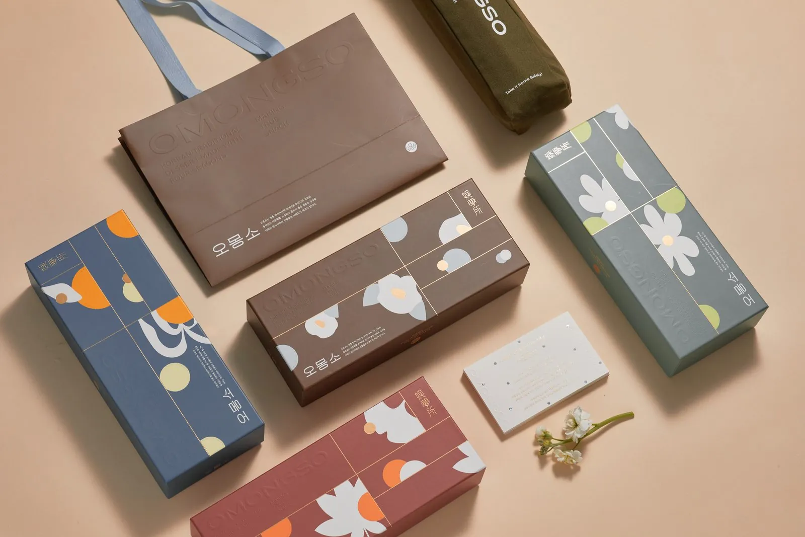 오몽소(Omongso) BI · Package 디자인 작업 이미지 1