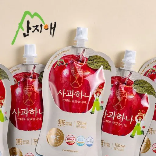 산지애(Sanjiae) BI · Package 디자인 작업 이미지 6